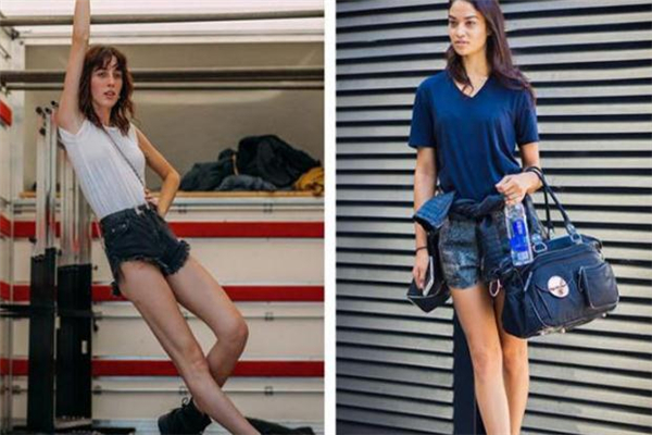 牛仔裤配T恤,牛仔裤可以搭配什么颜色的T恤