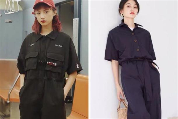 工装风连体裤打板制图,工装风连体裤的特点