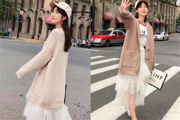 燕麦色开衫配什么内搭好看,燕麦色开衫配什么颜色的内搭