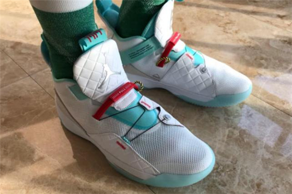 郭艾伦球鞋aj33,aj33郭艾伦怎么松鞋带视频