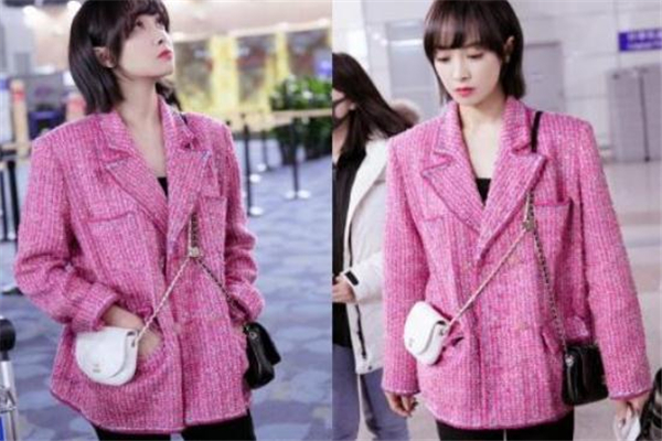 明星香奈儿包包街拍,明星背香奈儿包街拍图片