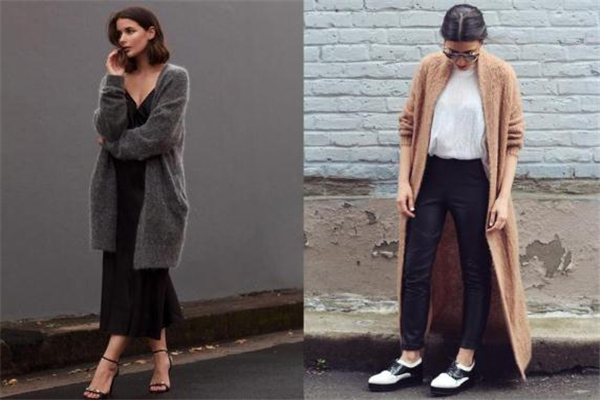 马海毛开衫毛衣外套,马海毛开衫编织教程