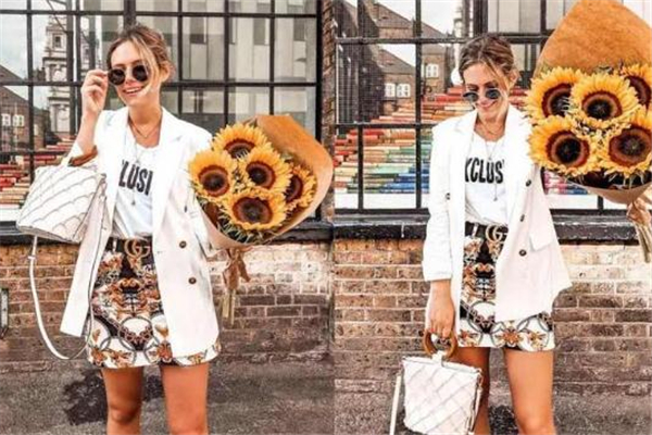 小西装外套配长裙,西装外套搭配短裙