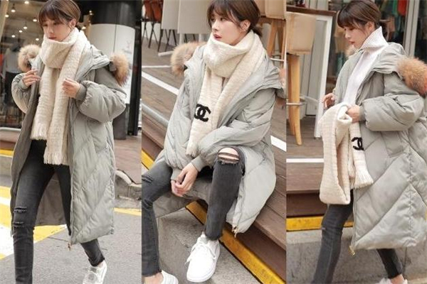 羽绒服如何搭配围巾,适合羽绒服的围巾围法 羽绒服如何搭配围巾,适合羽绒服的围巾围法