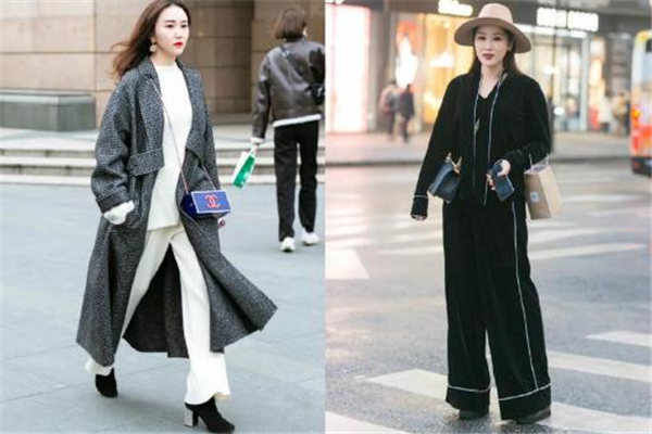 长阔腿裤配什么鞋子,长阔腿裤怎么搭配上衣和鞋子图片