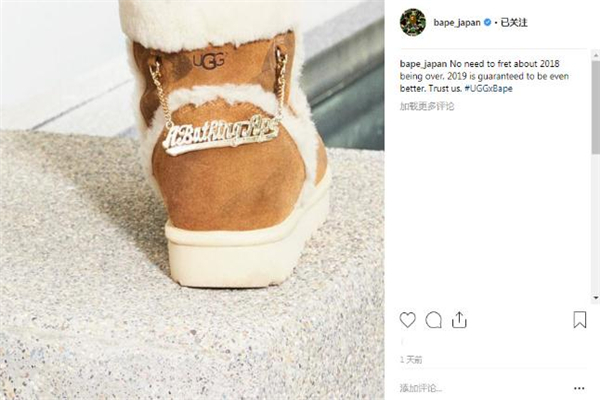 ugg联名款,ugg和bape联名