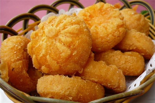 炸南瓜饼的做法(炸南瓜饼的做法视频)