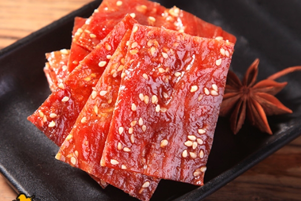 猪肉脯为什么是红的,猪肉脯做出来不怎么红为什么