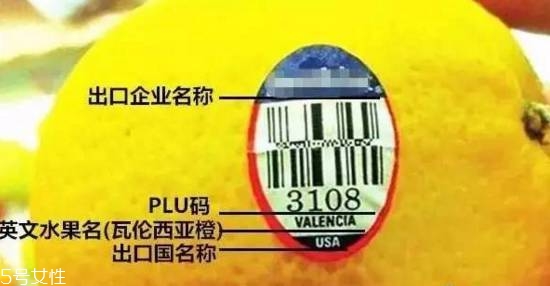 水果上贴的标签代表什么,水果上贴的标签有毒吗