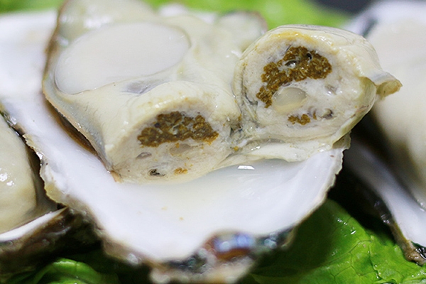 生蚝里面绿色的能吃吗色的能吃吗,生蚝里边的绿色的能吃吗