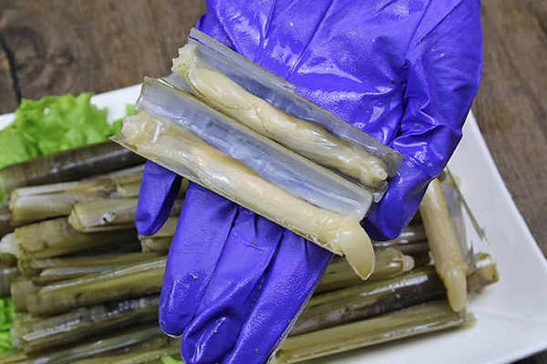 蛏子的清洗方法一,蛏子的烹饪做法,蛏的做法怎么做