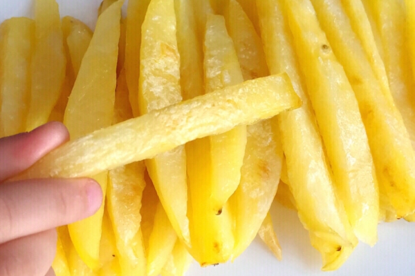 薯条的正确吃法,美味的薯条