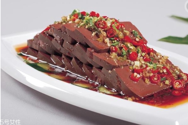 猪血的最佳搭配,猪血不能配什么吃