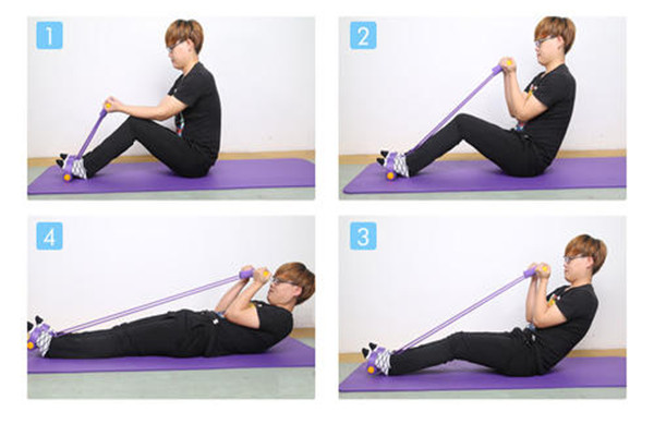 脚蹬拉力器怎么练斜方肌(脚蹬拉力器的正确锻炼方法)