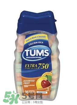 tums钙片有副作用吗,tums抗胃酸咀嚼钙片孕妇可以吃吗