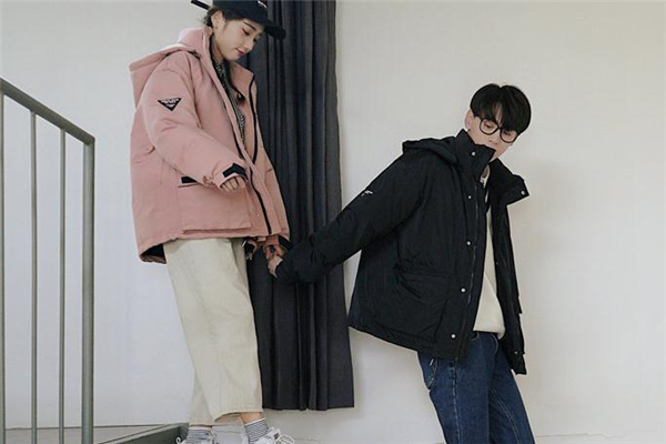 长款棉衣搭配图片,短款时尚棉服