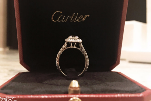 卡地亚1克拉钻戒,卡地亚1.2克拉钻戒多少钱
