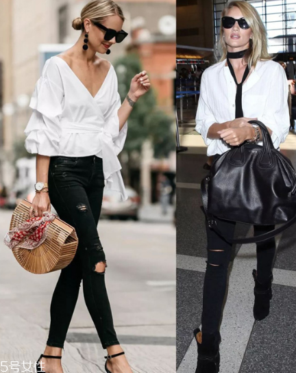 白衬衫的搭配,白衬衫搭配什么好看 白衬衫的搭配,白衬衫搭配什么好看