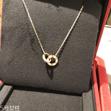 卡地亚双环项链怎么样辨别真假,卡地亚双环项链