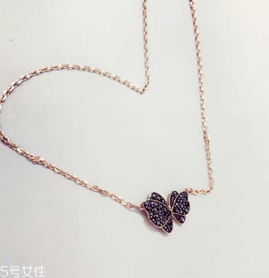 施华洛世奇蝴蝶结,施华洛世奇项链蝴蝶