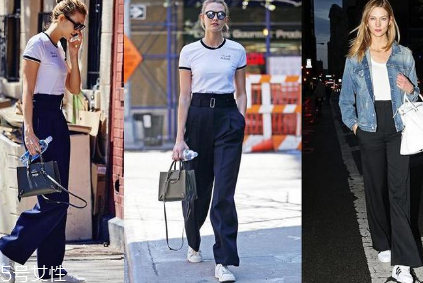 纯色阔腿裤配什么上衣,纯色阔腿裤古典舞套装