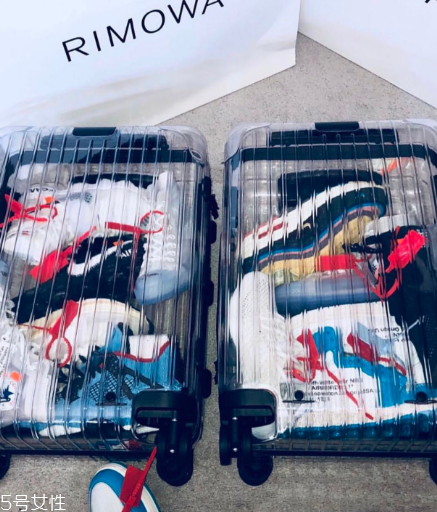 offwhite透明行李箱,off透明行李箱