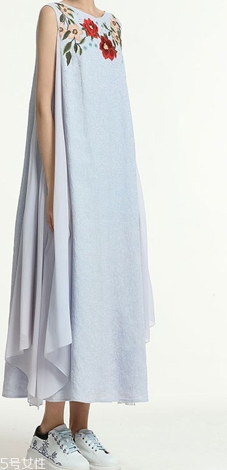 棉麻长裙搭配什么鞋子好看,棉麻长裙搭配什么鞋子