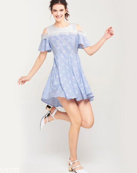 清新少女连衣裙,小清新 纯色 连衣裙