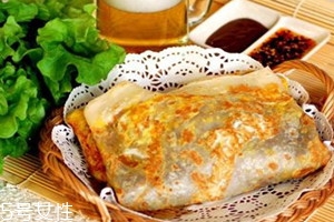 孕妇吃煎饼果子好吗,早孕能吃煎饼果子吗