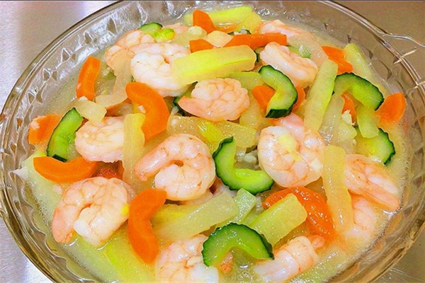 冬瓜和虾可以一起吃吗,冬瓜和虾可以一起吃吗相克吗