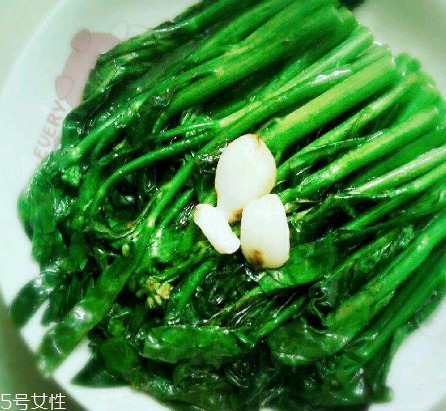 蚝油芥兰怎么做,蚝油蒜蓉西兰花的做法