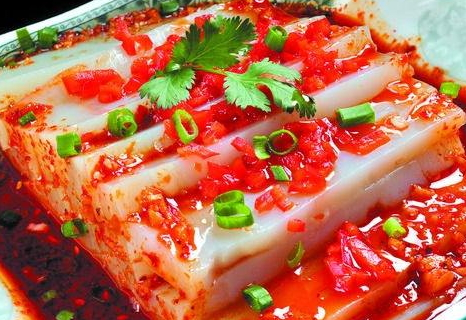 红薯粉凉粉,红薯凉粉图片