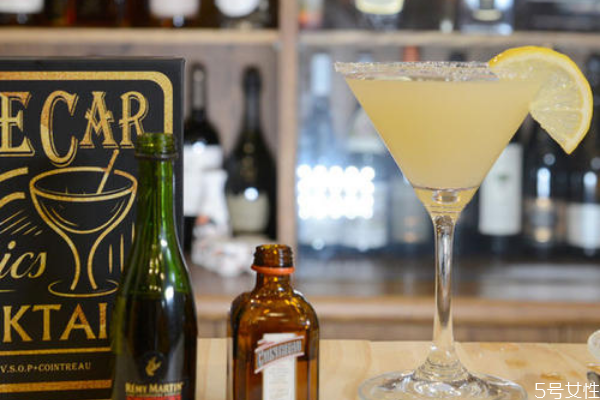 边车鸡尾酒配方及步骤,边车鸡尾酒配方