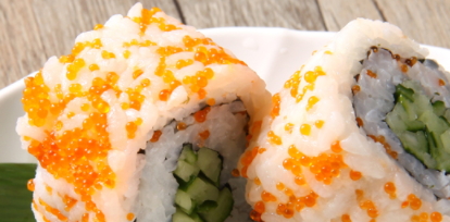 寿司上的蟹籽是什么品种,寿司上的蟹籽是什么