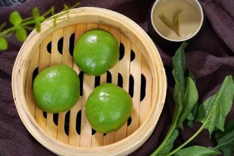 菠菜青团的做法,青团里面的汁是用什么做的?
