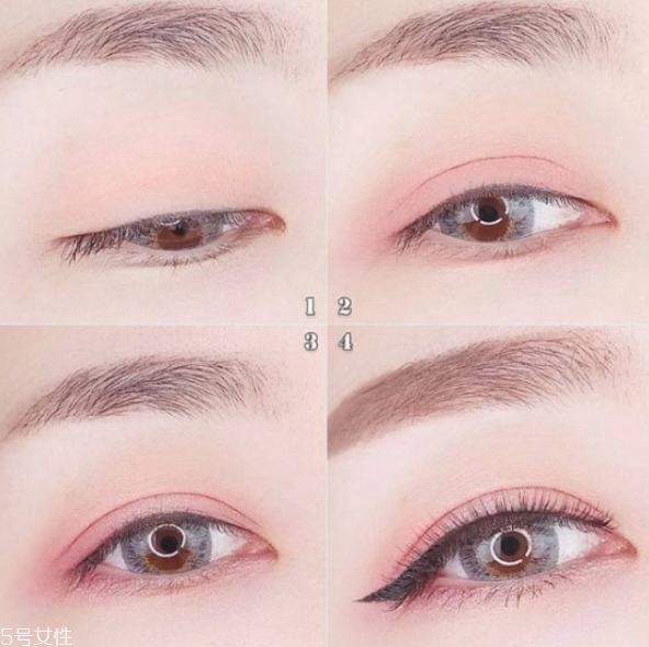 霸气眼妆教程,漂亮的眼妆教程