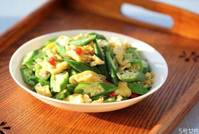 秋葵能炒鸡蛋吃吗,炒熟的秋葵过夜还能吃吗