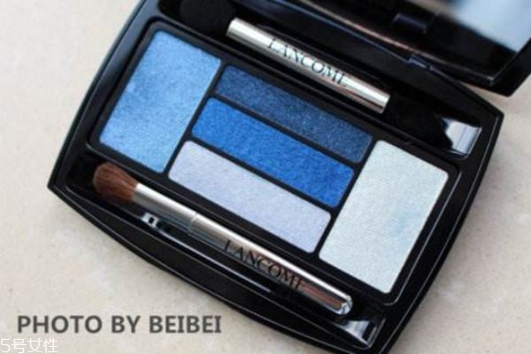 兰蔻5色眼影盘,兰蔻五色眼影化妆教程