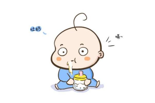 婴儿吐奶像豆腐渣一样(婴儿吐奶像豆腐渣一样是怎么回事)