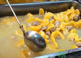 橘子炖排骨,煮排骨放橘子皮可以吗