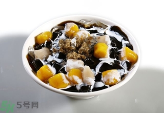 花芝烧仙草怎么样,烧仙草功效