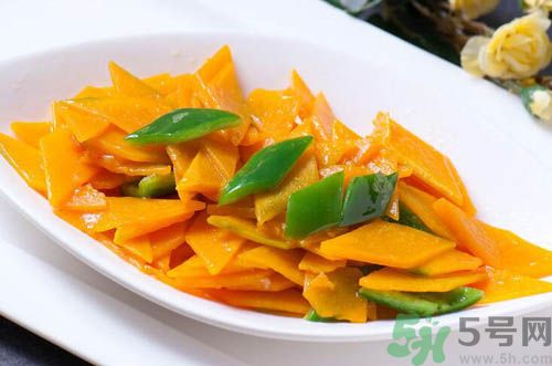 猪肝能跟南瓜一起吃吗,南瓜炒猪肝的做法