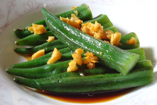 秋葵怎么凉拌才好吃,凉拌秋葵的制作方法