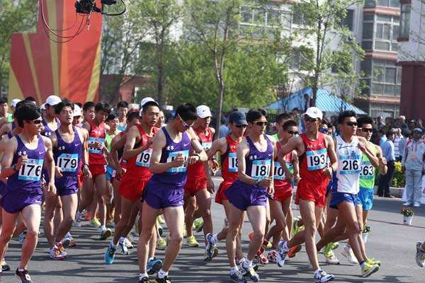 竞走一般多少公里,竞走速度一般是多少