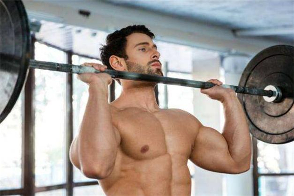 站姿杠铃推举练哪里,站姿杠铃推举正确姿势