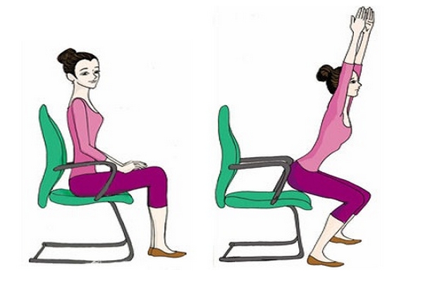 负重蹲马步,惩罚蹲马步手举椅子