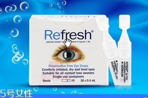 refresh眼药水说明书,refresh眼药水