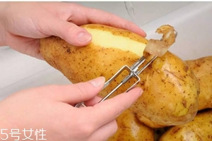 如何去土豆皮,快速去土豆皮的方法