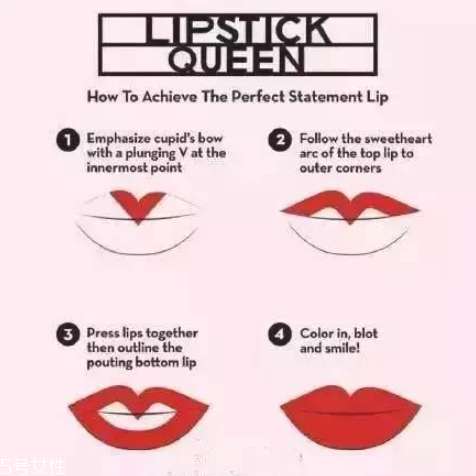 10种唇妆,最好看的唇形