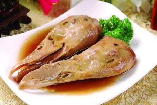 鸭头的营养价值及功效,鸭头的营养